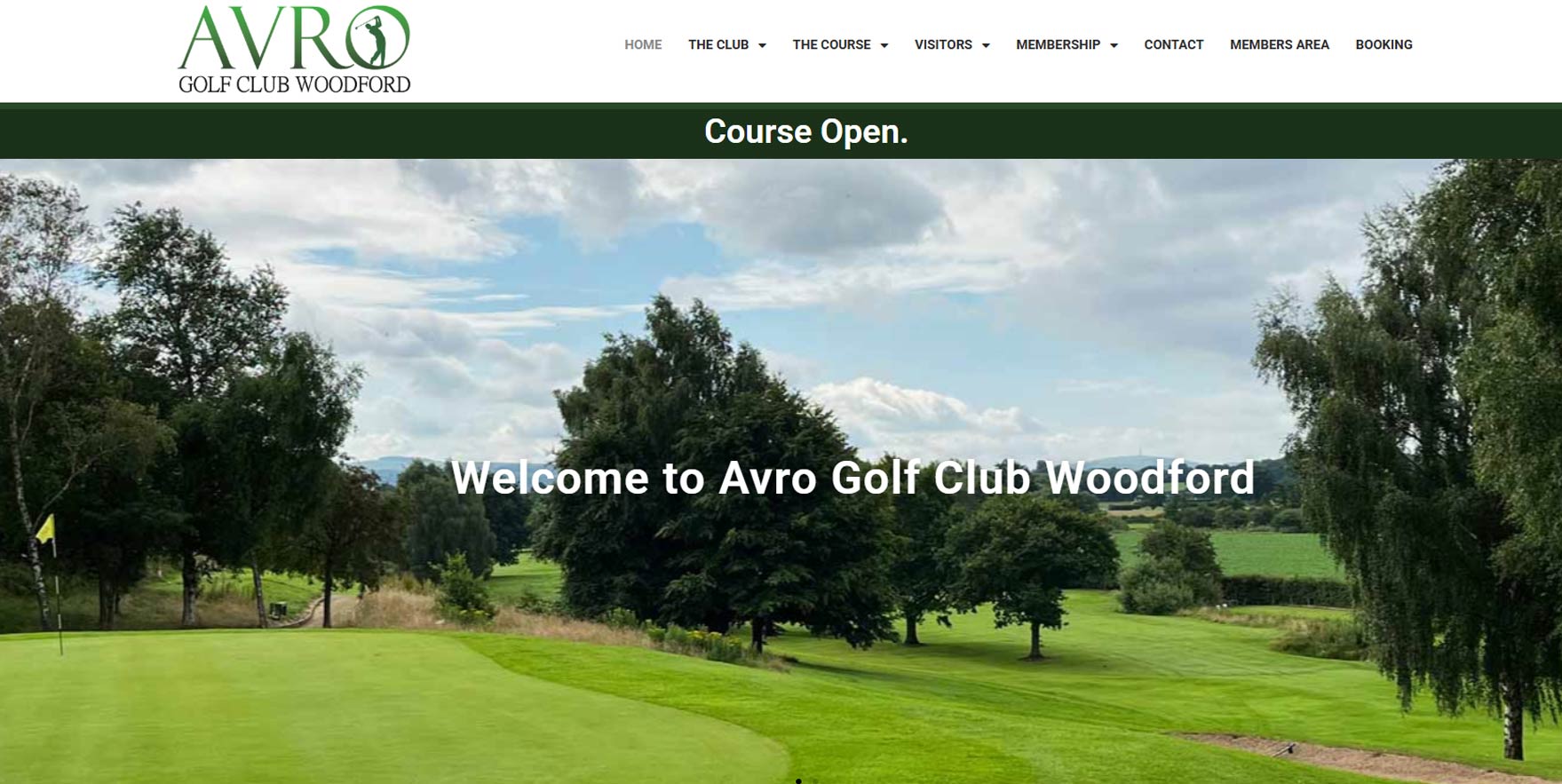 Avro Golf Club website