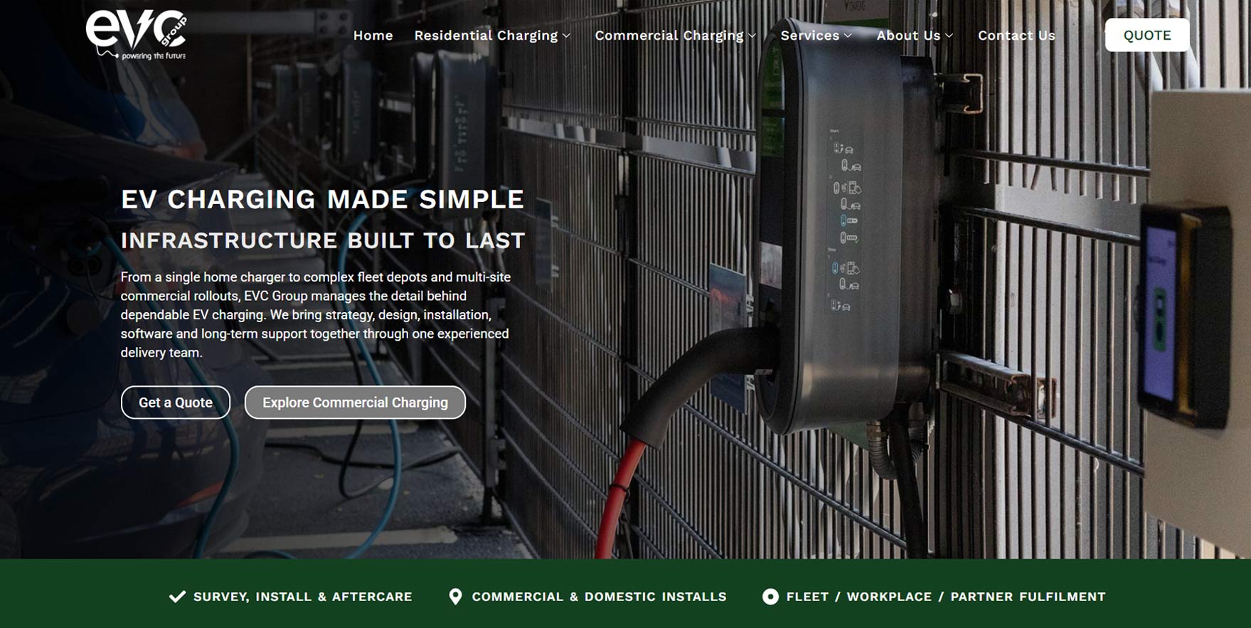 EVC Group website