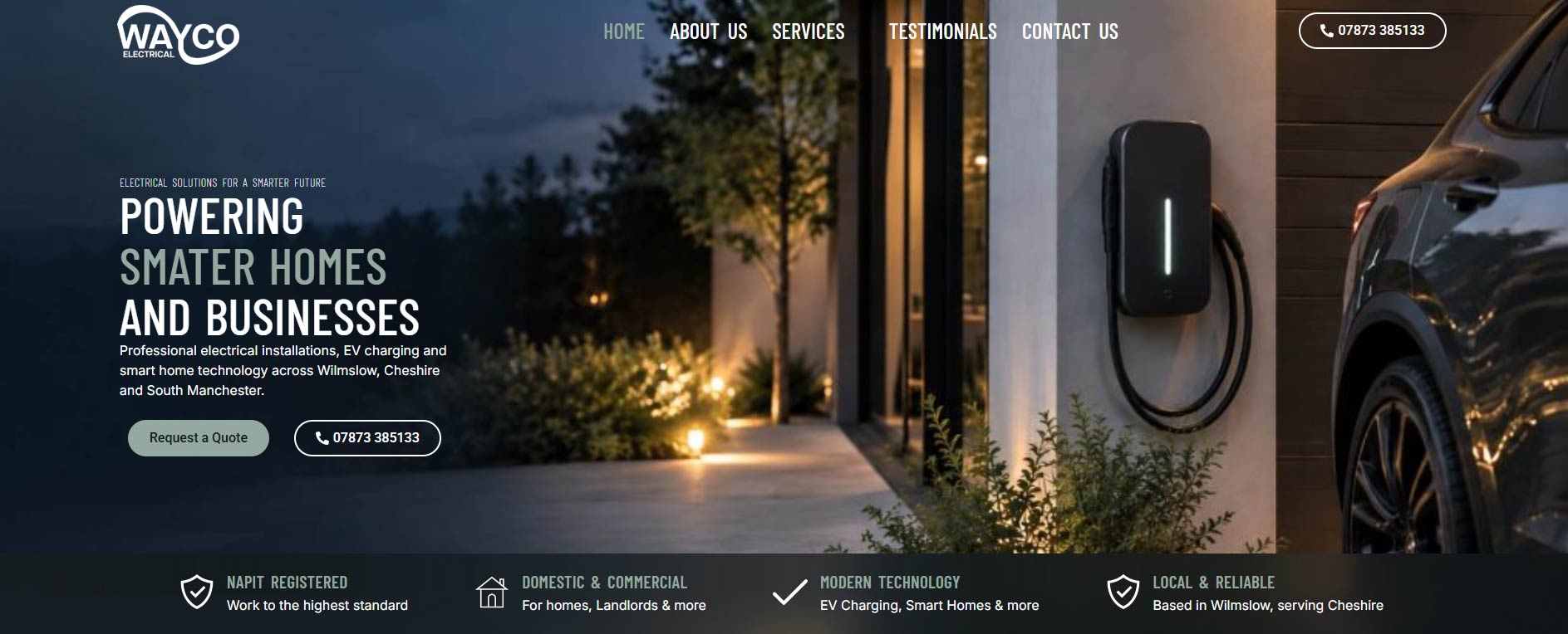 Wayco Electrical website